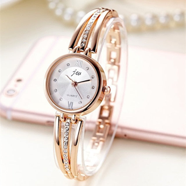New Fashion Rhinestone Watches Women Luxury Brand Stainless Steel Brac SKDF Shirt New Fashion Rhinestone Watches Women Luxury Brand Stainless Steel Brac SKDF Shirt